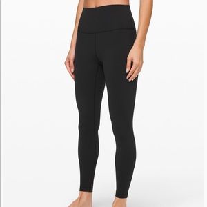 Lululemon black leggings size 4